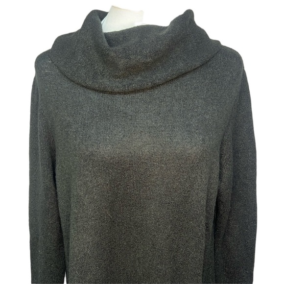 Umgee Cowl Neck Tunic Sweater Dress - Picture 2 of 6